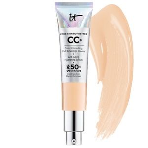 it Cosmetics CC cream, in shade Light
